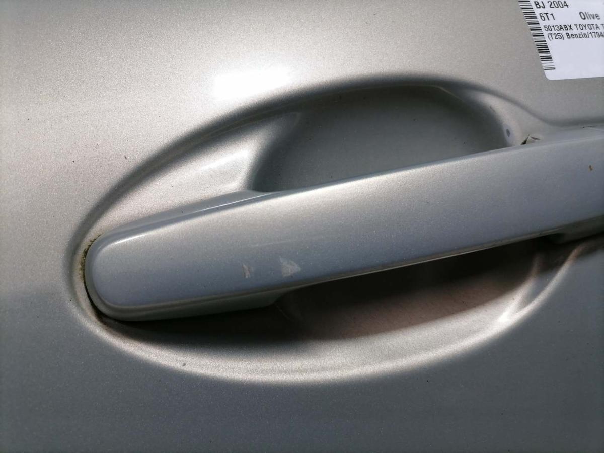 Toyota Avensis T25 original Tür vorn links 6T1 Olive Bj.2004